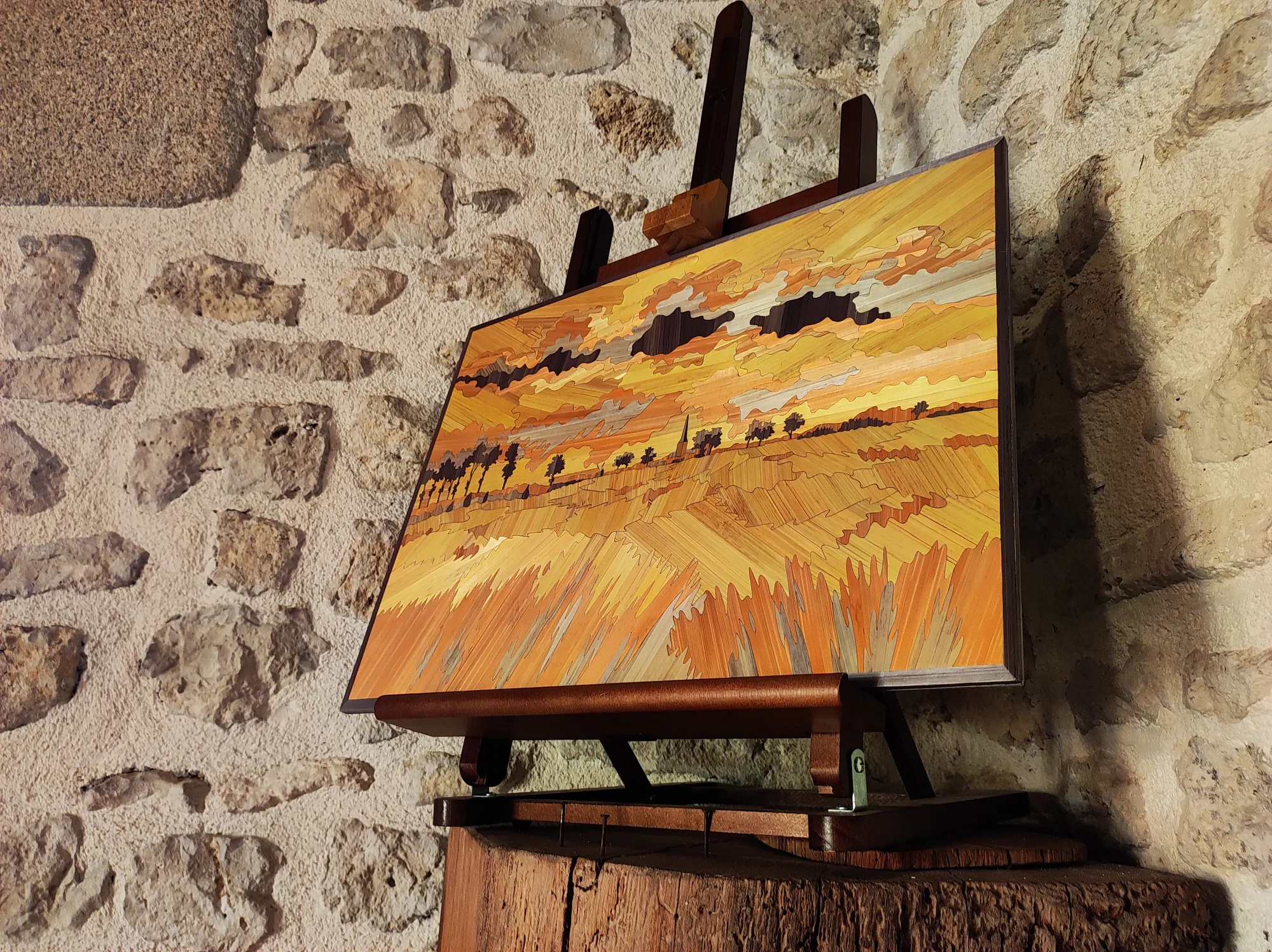 Tableau paysage de beauce